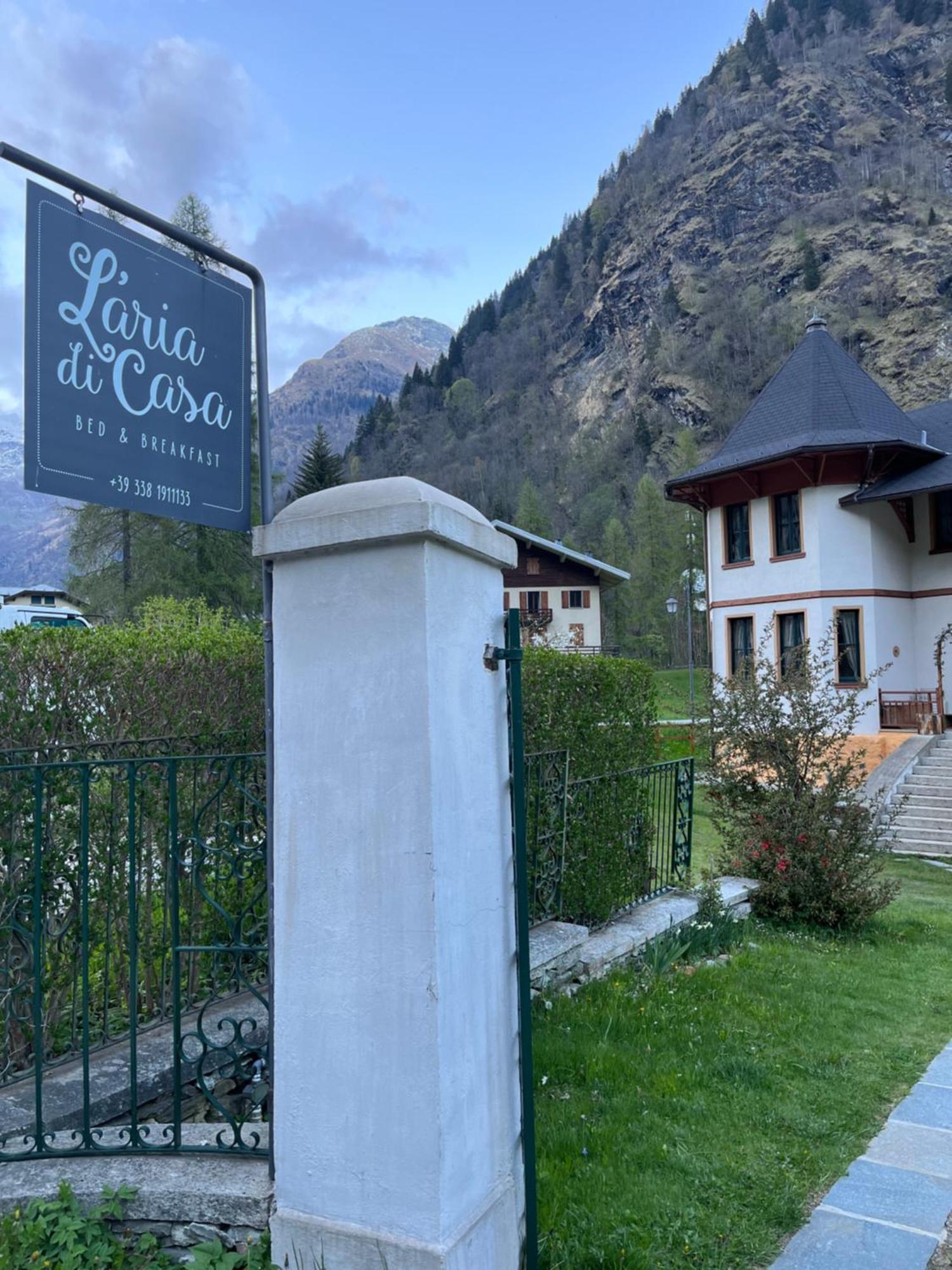 L'Aria Di Casa Bed & Breakfast Alagna Valsesia Exterior photo