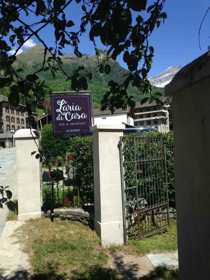 L'Aria Di Casa Bed & Breakfast Alagna Valsesia Exterior photo